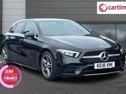 Black Used 2018 Mercedes A200 AMG line Hatchback | £14,500 (Fair price)