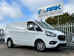 White Used 2022 Ford Transit Custom Limited Van | £13,990 (Fair price)