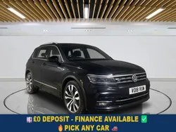Black Used 2018 VW Tiguan R-line SUV | £18,799 (Good price)