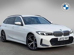 White Used 2022 BMW 320 M Sport Estate | £26,214 (Fair price)