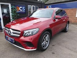 Red Used 2016 Mercedes GLC220 AMG line Estate | £16,250 (Fair price)