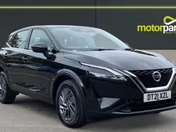 Black Used 2021 Nissan Qashqai Acenta Premium SUV | £16,100 (Good price)