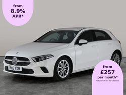 White Used 2019 Mercedes A180 Hatchback | £15,804 (Fair price)