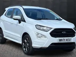 White Used 2021 Ford Ecosport ST-Line SUV | £13,695 (Fair price)