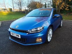 Blue Used 2017 VW Scirocco GT Coupe | £8,495 (Fair price)