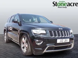 Black Used 2015 Jeep Grand Cherokee Overland SUV | £9,995 (Fair price)