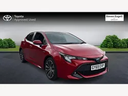 Red Used 2019 Toyota Corolla Design Hatchback | £16,526 (Fair price)