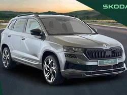 Graphite grey Used 2025 Skoda Karoq SportLine SUV | £28,790 (Fair price)
