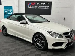 White Used 2014 Mercedes E250 AMG Cabriolet | £10,995 (Expensive)