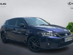 Blue Used 2017 Lexus CT200h Sport Line Hatchback | £13,970 (Fair price)