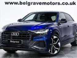 Blue Used 2022 Audi Q8 Black Edition SUV | £49,750 (Fair price)