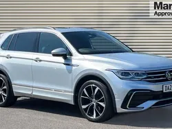 Silver Used 2023 VW Tiguan R-line SUV | £29,455 (Fair price)