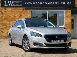 Silver Used 2016 Peugeot 508 GT-line Estate | £7,895 (Fair price)