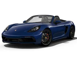 Gentian blue metallic Used 2020 Porsche 718 Boxster GTS | £66,718 (Fair price)