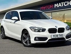 White Used 2019 BMW 118 Sport Line Hatchback | £13,695 (Good price)