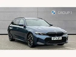 Blue Used 2025 BMW 320 M Sport Estate | £37,495 (Expensive)