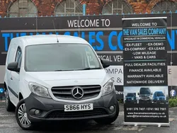 White Used 2016 Mercedes Citan 109 Van | £4,544 (Fair price)