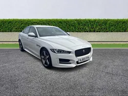 White Used 2018 Jaguar XE R-Sport Sedan | £12,360 (Fair price)
