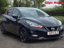 Black Used 2022 Nissan Micra Hatchback | £11,383 (Fair price)
