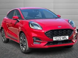 Red Used 2022 Ford Puma ST-Line X Hatchback | £17,800 (Fair price)