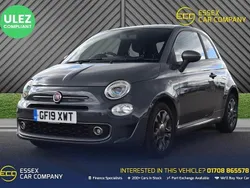 Grey Used 2019 Fiat 500 S Hatchback | £8,900 (A bit pricey)