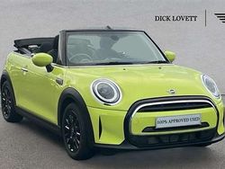 Yellow Used 2021 Mini Cooper Cabriolet Classic Cabriolet | £16,395 (Fair price)