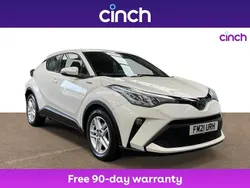White Used 2021 Toyota C-HR SUV | £14,999 (Good price)