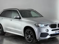 Silver Used 2018 BMW X5 M Sport SUV | £23,200 (Good price)