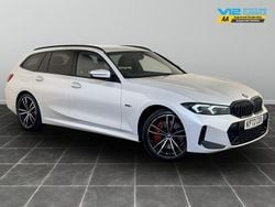 White Used 2022 BMW 330e M Sport Estate | £21,995 (Expensive)