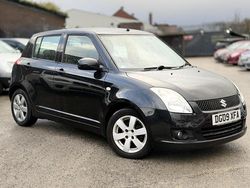 Black Used 2009 Suzuki Swift GLX Hatchback | £2,290 (Fair price)