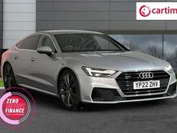 Silver Used 2022 Audi A7 Sportback S-Line Hatchback | £30,990 (Fair price)