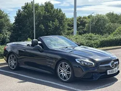 Black Used 2016 Mercedes SL400 AMG line Cabriolet | £24,850 (Fair price)