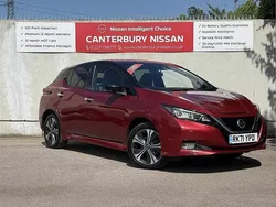 Red Used 2021 Nissan Leaf Tekna Hatchback | £10,000 (Good price)