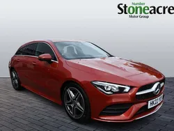 Red Used 2022 Mercedes CLA180 AMG line Sedan | £19,995 (Super price)
