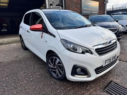 White Used 2015 Peugeot 108 Roland Garros Hatchback | £4,895 (Fair price)