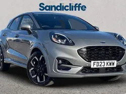 Silver Used 2023 Ford Puma Gen-E ST-Line X Hatchback | £17,982 (Fair price)