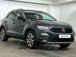 Grey Used 2021 VW T-Roc Active SUV | £17,295 (Fair price)