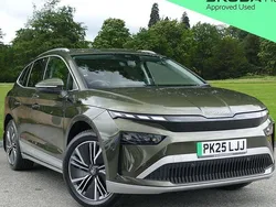 Green Used 2025 Skoda Enyaq iV SUV | £35,495 (Expensive)