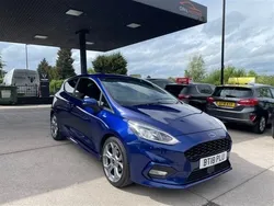 Blue Used 2018 Ford Fiesta ST-Line Hatchback | £6,495 (Fair price)
