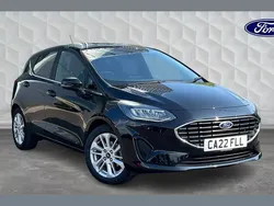 Black Used 2022 Ford Fiesta Titanium Hatchback | £12,845 (Fair price)