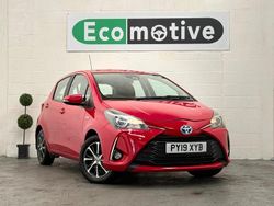 Red Used 2019 Toyota Yaris Hybrid Hatchback | £8,495