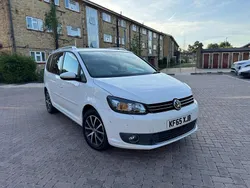 White Used 2016 VW Touran Highline MPV | £9,590 (A bit pricey)