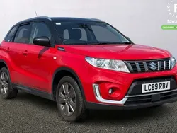 Red Used 2019 Suzuki Vitara SZ-T SUV | £14,199 (Fair price)