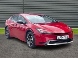 Red Used 2024 Toyota Prius Hatchback | £31,795 (Expensive)