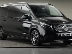 Black Used 2023 Mercedes V220 AMG line MPV | £55,000 (Good price)