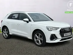 White Used 2019 Audi Q3 S-Line SUV | £18,399 (Fair price)