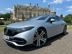 Silver Used 2022 Mercedes EQS450+ Exclusive Luxury Hatchback | £48,595