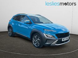 Blue Used 2022 Hyundai Kona Premium SUV | £17,499 (Fair price)
