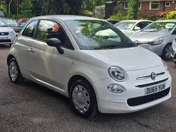 White Used 2015 Fiat 500 Pop Hatchback | £4,995 (Fair price)