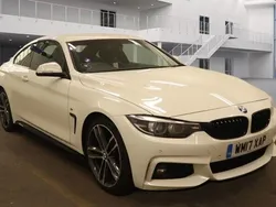 White Used 2017 BMW 420 M Sport Coupe | £11,995 (Fair price)
